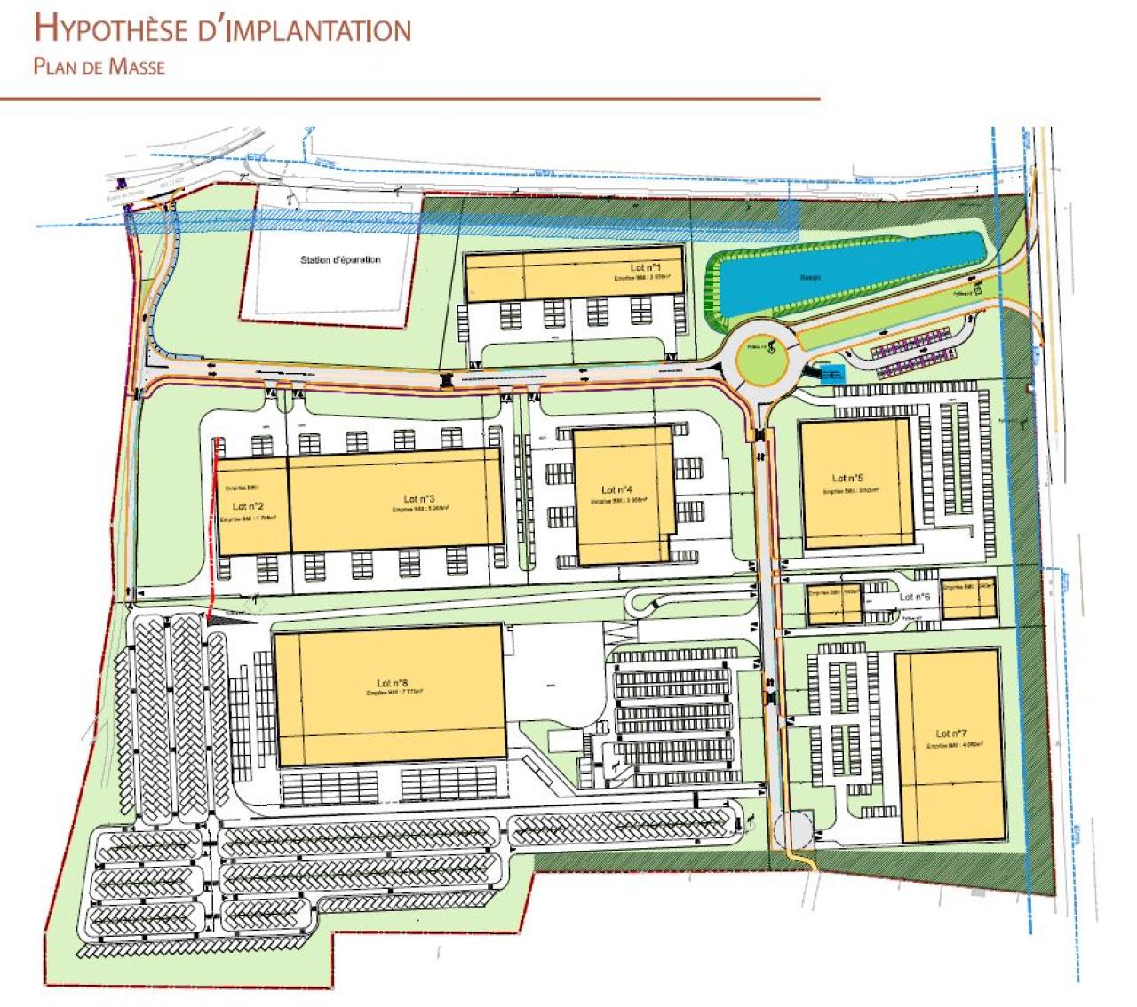 Entrepôt classe c Martillac 6000m² Location entrepôt classe c Martillac Gironde OLLOG2529145 3